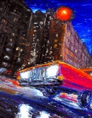 BROOKLYN WITH CAR AND CRESCENT MOON 3