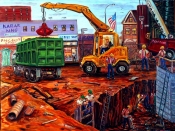 Construction on 73rd Street