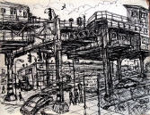 COMPLEX SUBWAY JUNCTION